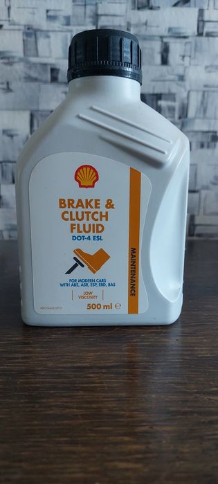 Гальмівна рідина BRAKE & CLUTCH FLUID dot-4 esl (500ml)
