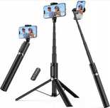 SYNCWIRE Statyw Selfie Stick Bluetooth 140cm Pilot USB-C obrót  360°