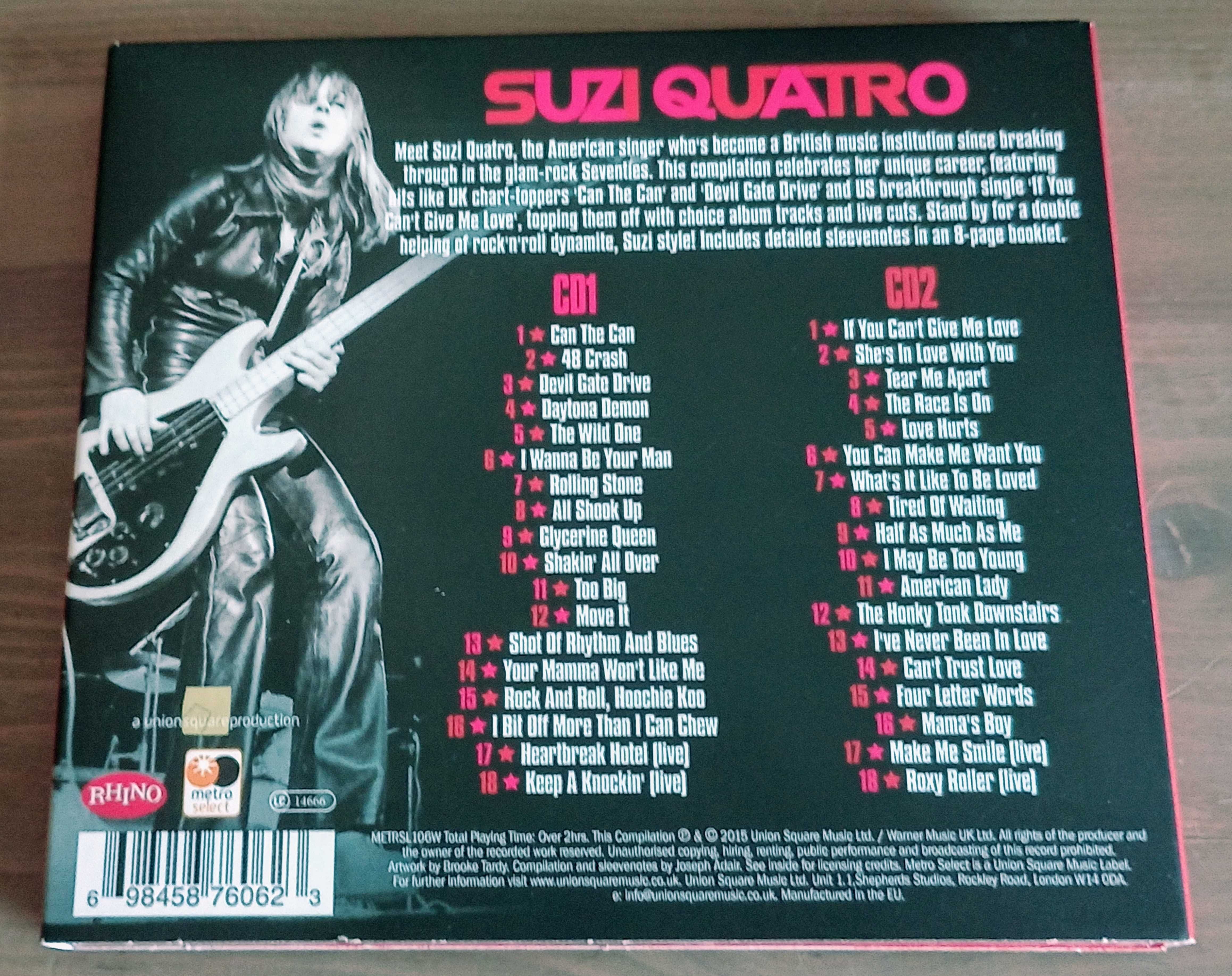 Suzi Quatro The Very Best Of  x 2 CD