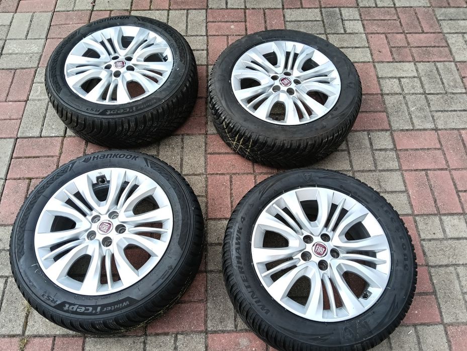 Fiat Tipo,500L koła,felgi aluminiowe 16 .Zimowe opony.