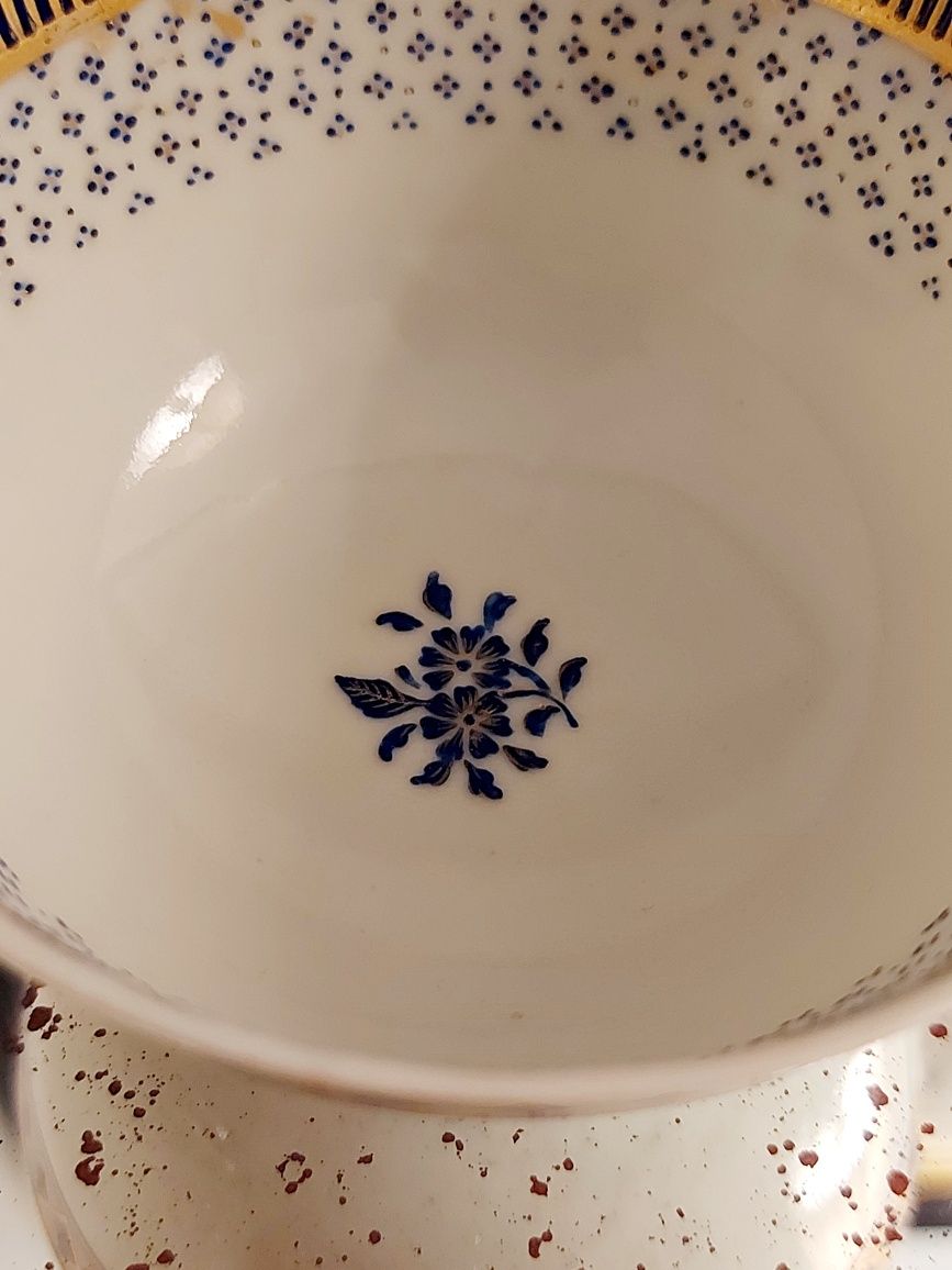 Conjunto de 6 tacinhas porcelana chinesa período Qianlong Séc. XVIII