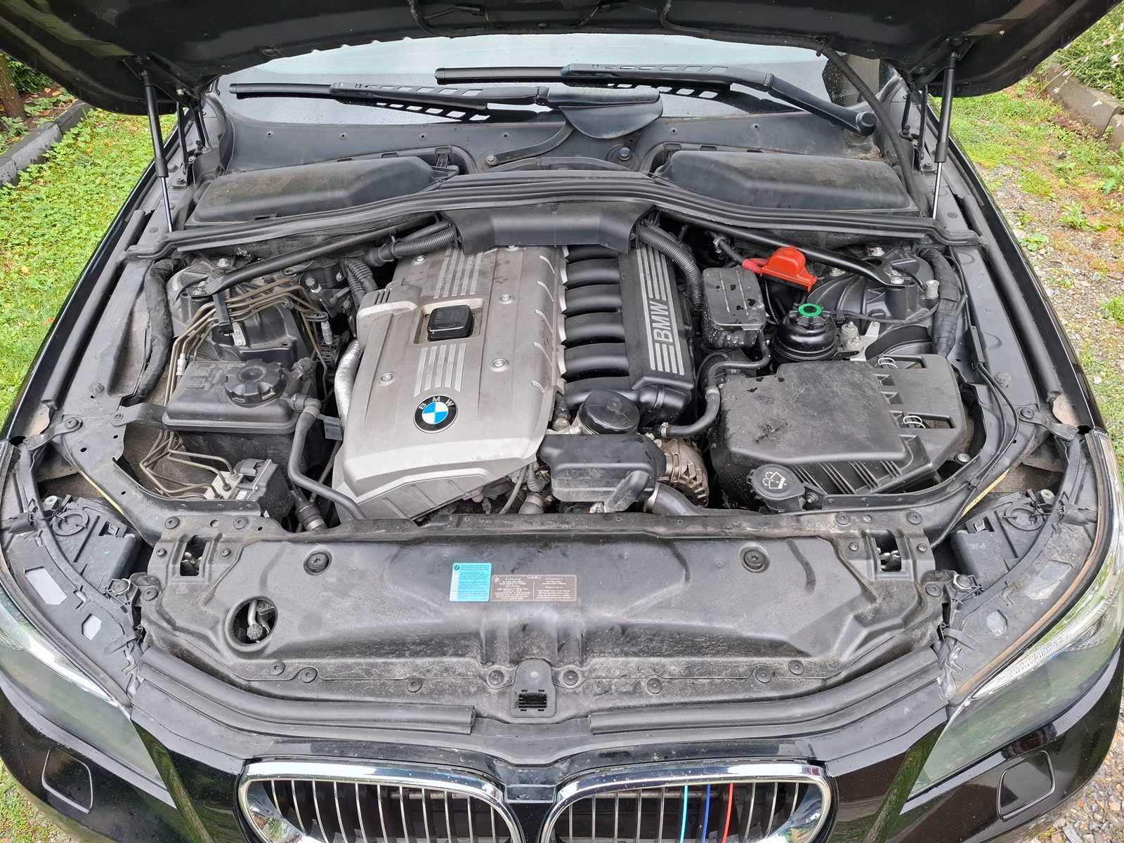 BMW 525xi 2.5 N52 218km M-Pakiet, serwisowa, Szwajcaria 2 kpl kół mpak