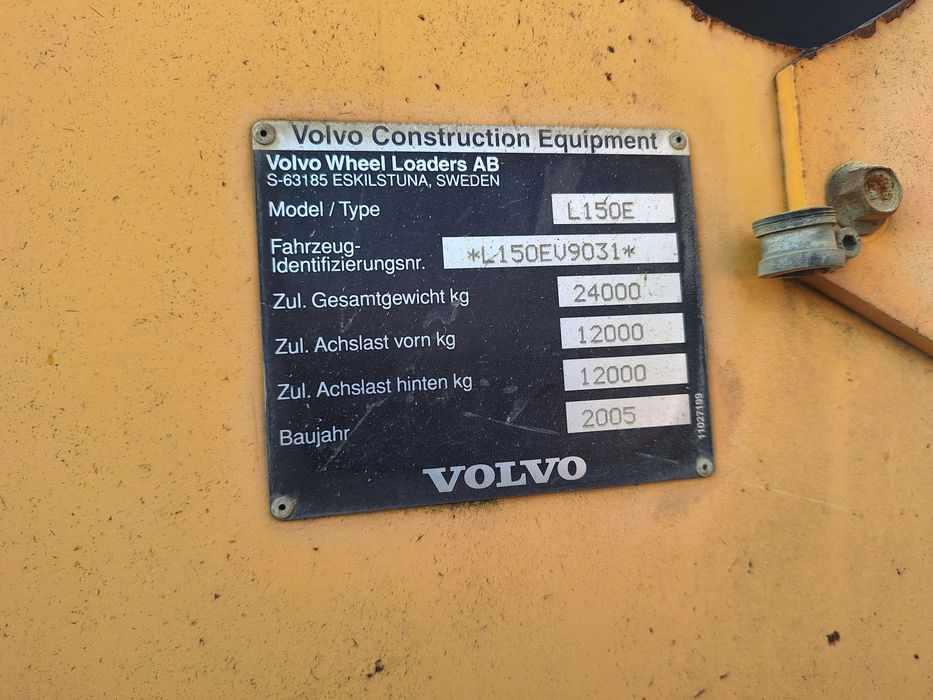 Volvo L150E ładowarka kołowa fadroma