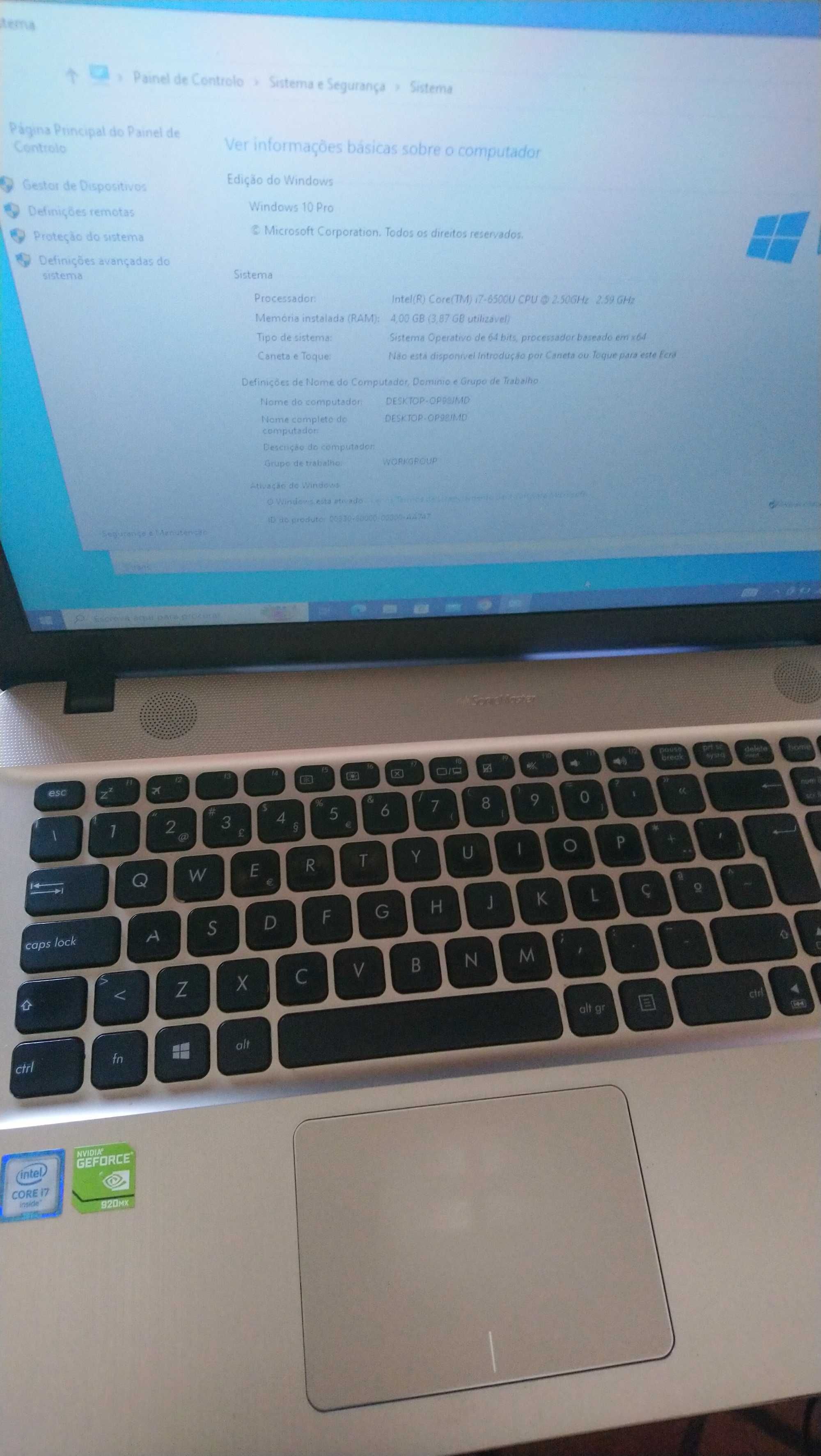 pc Portatil Asus R541U  core i7