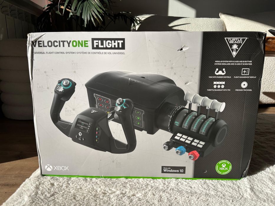 Kierownica Turtle Beach VelocityOne Flight czarna TOMI-TECH