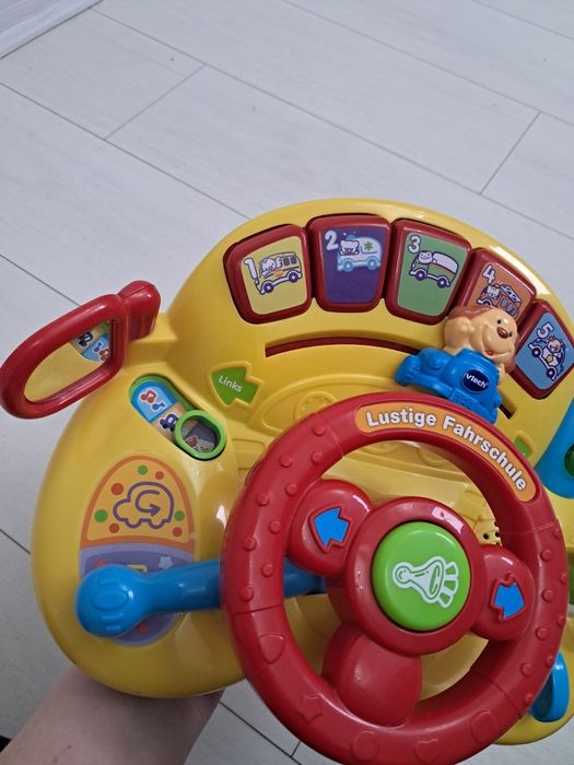 Symulator jazdy, kierownica VTech