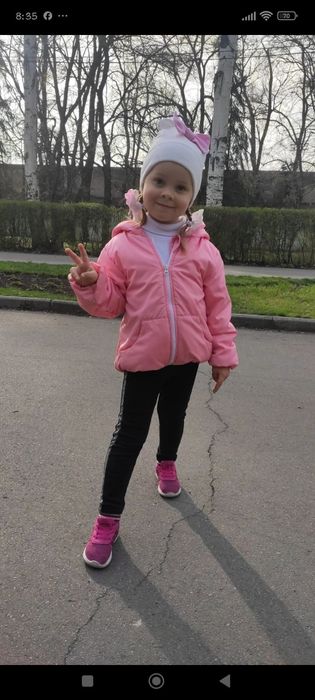 Куртка весняна 104 розмір