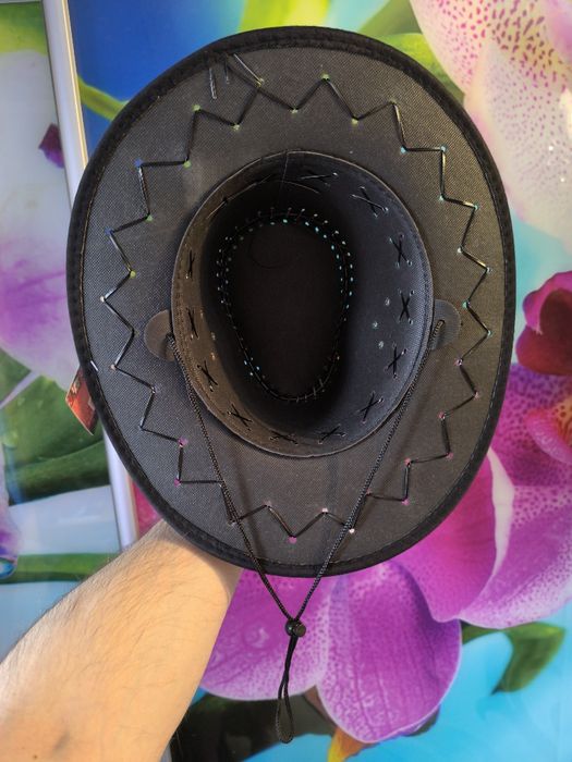 Новая шляпа ковбойская чёрного цвета с Olx доставкой+ 50 гривен