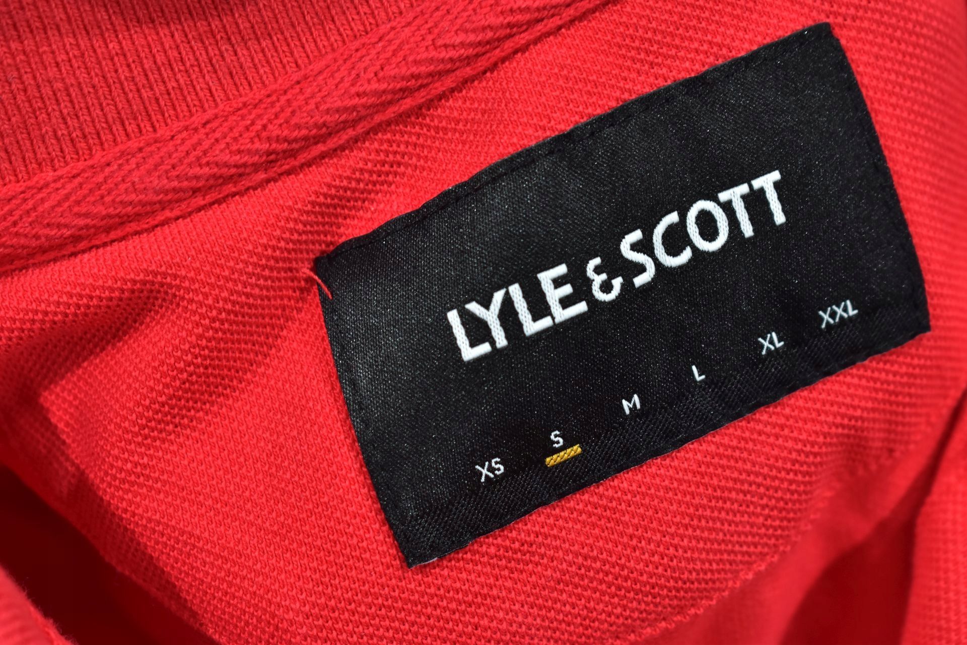 Lyle Scott Logowana Koszulka Polo Męska / S