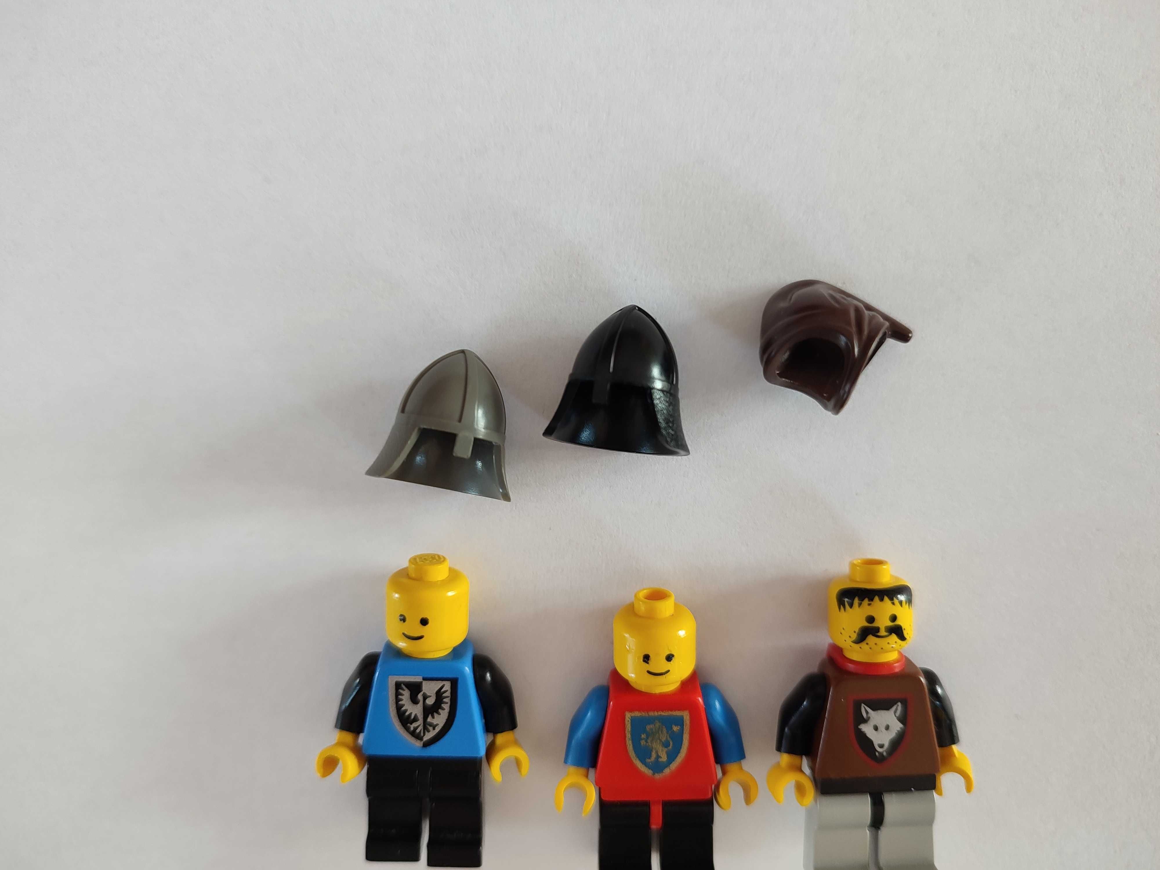 LEGO Figurki Black Falcon, Crusader Lion, Wolfpack