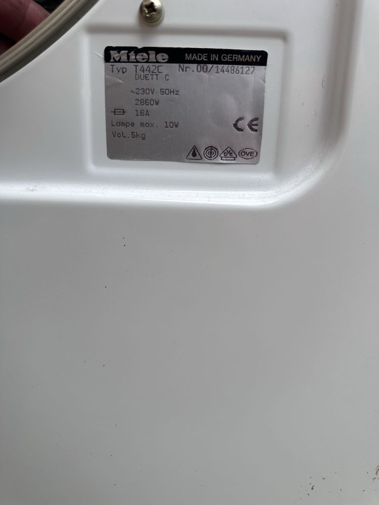 Suszarka miele T 442c