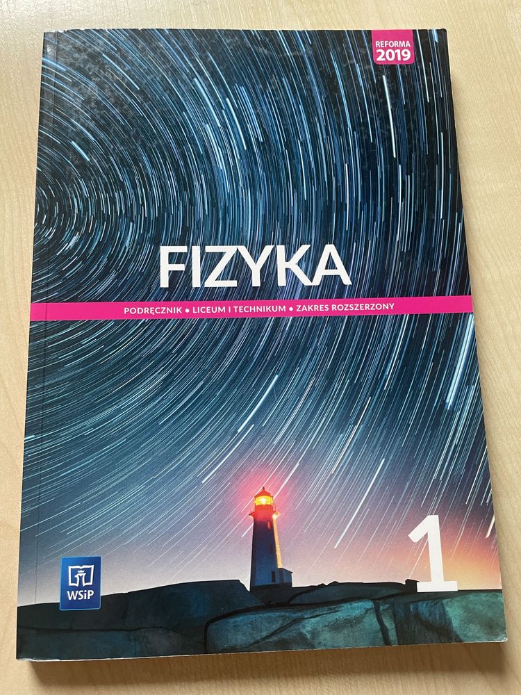 Podręcznik do fizyki rozszerzonej 1 wsip