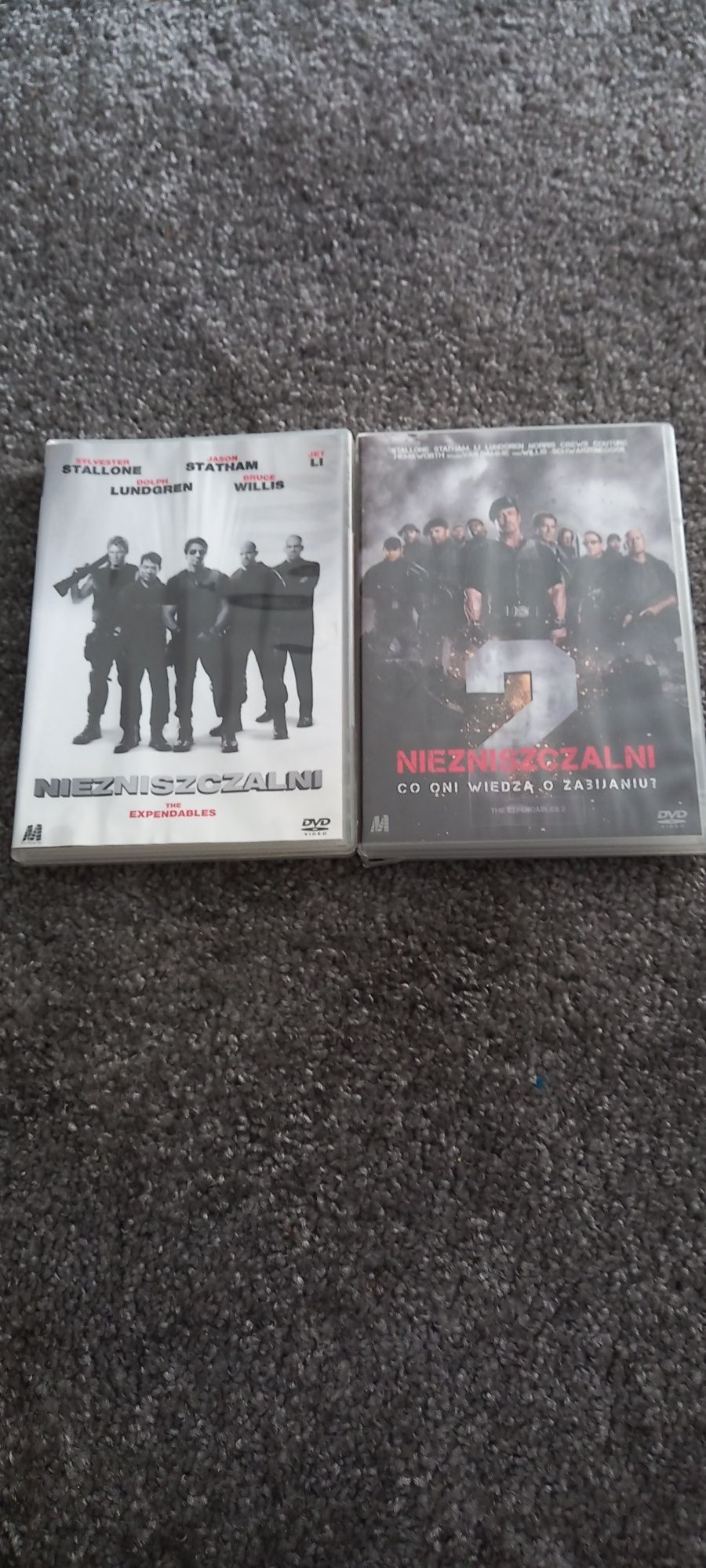 Niezniszczalni 1 oraz 2 DVD Lektor PL stan idealny