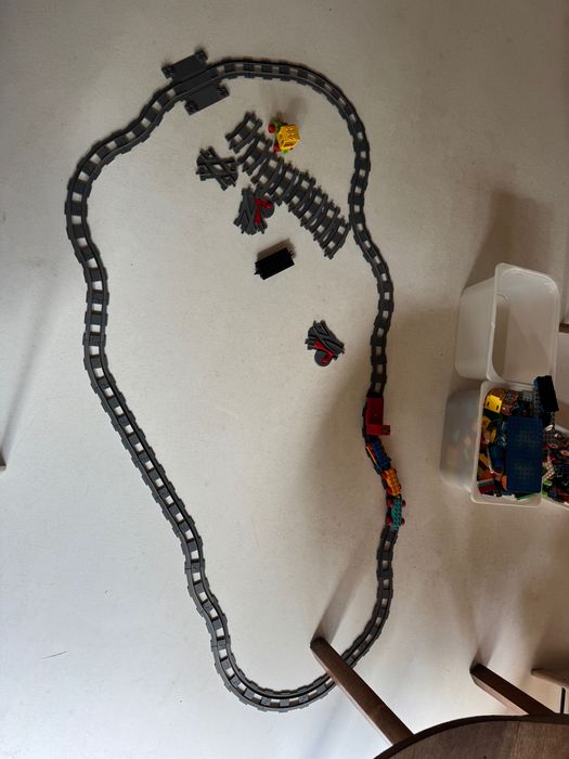 Duuuuży Pakiet klocków DUPLO. Dwa duże pojemniki .