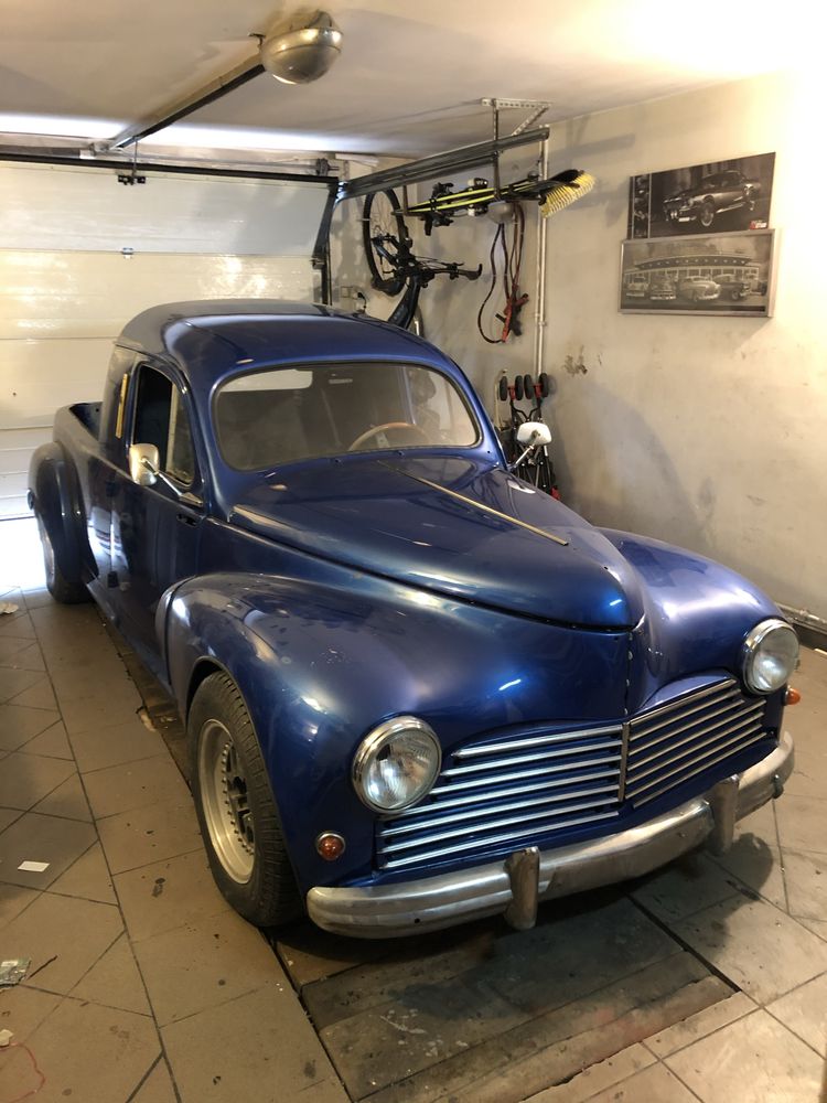 Peugeot  203 Projek silnik v8 z 1957roku