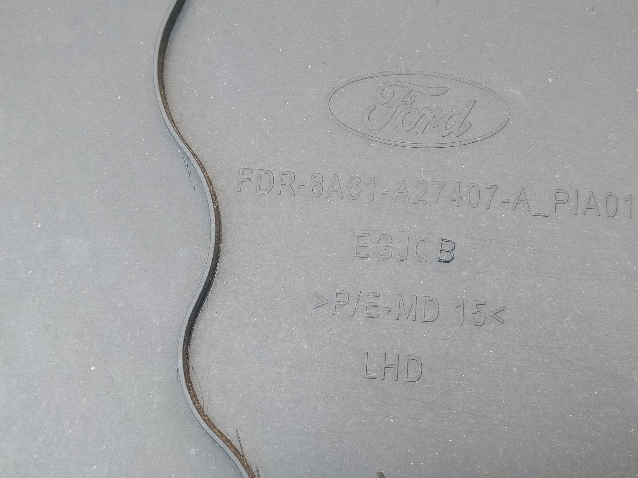 Ford Fiesta Mk7 2008-2017 HB карта задней левой двери 8A61-A27407-A