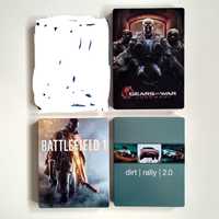 Steelbook Gears of War Judgment, Dirt Rally, Battlefield