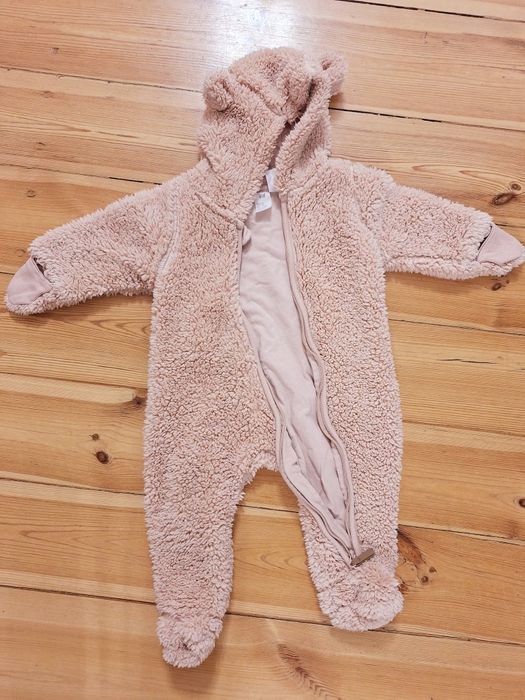 Kombinezon jesienny przejściowy miś H&M rozmiar 62