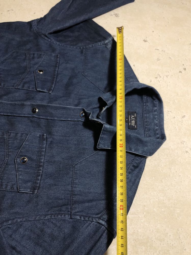 Сорочка Armani Jeans джинсова сорочка casual cargo overshirt