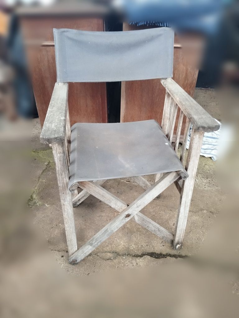 Cadeira realizador antiga