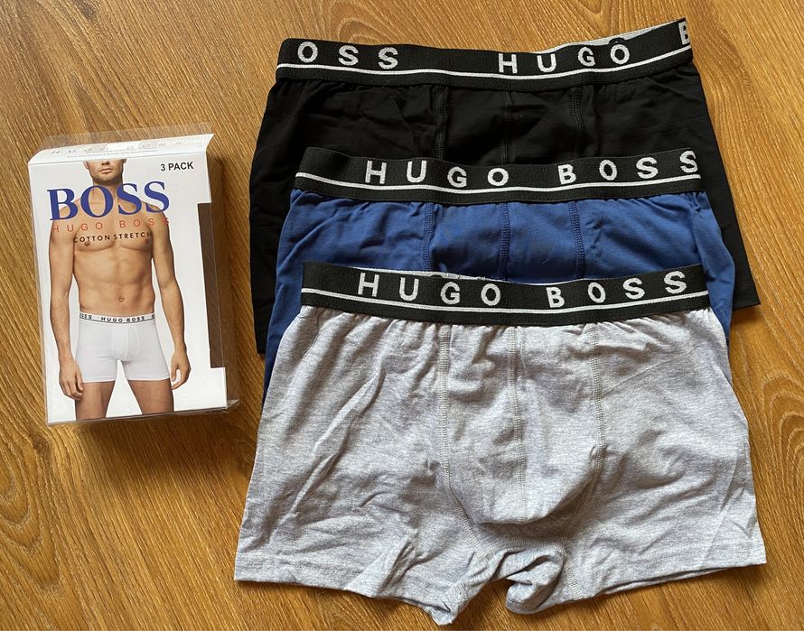 Bokserki HUGO BOSS 3-pack Ultra Premium jakość