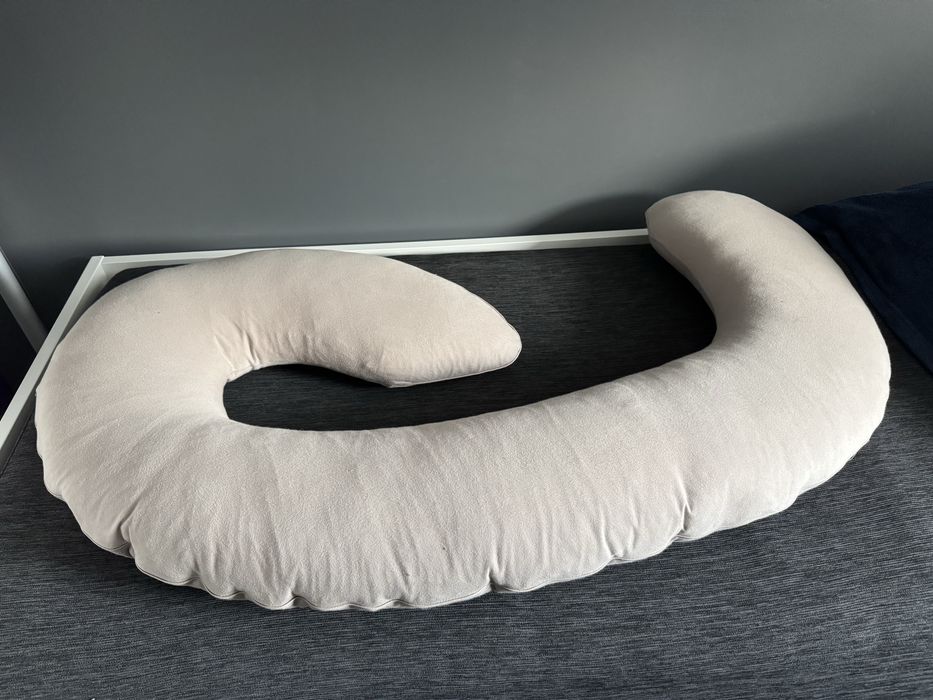 Poofi uzywana poduszka ciążowa Organic kolor: czekolada