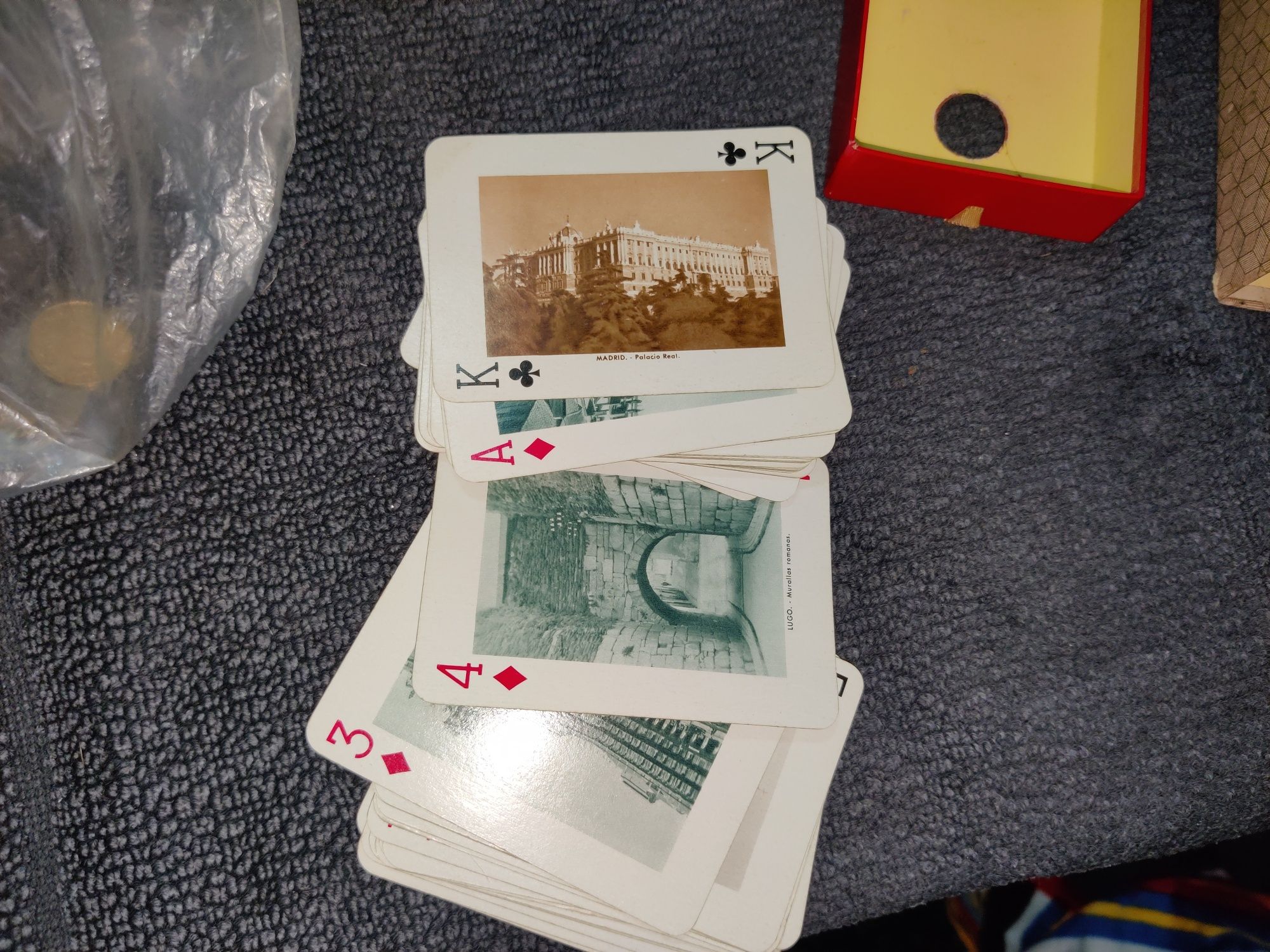 Vendo baralho de cartas antigo vintage espanhol
