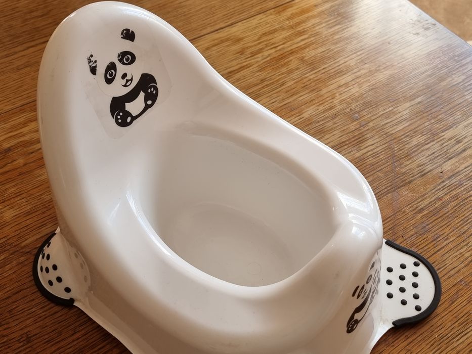 Nocnik- Panda, bialy