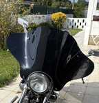 Para brisa moto custom batwing