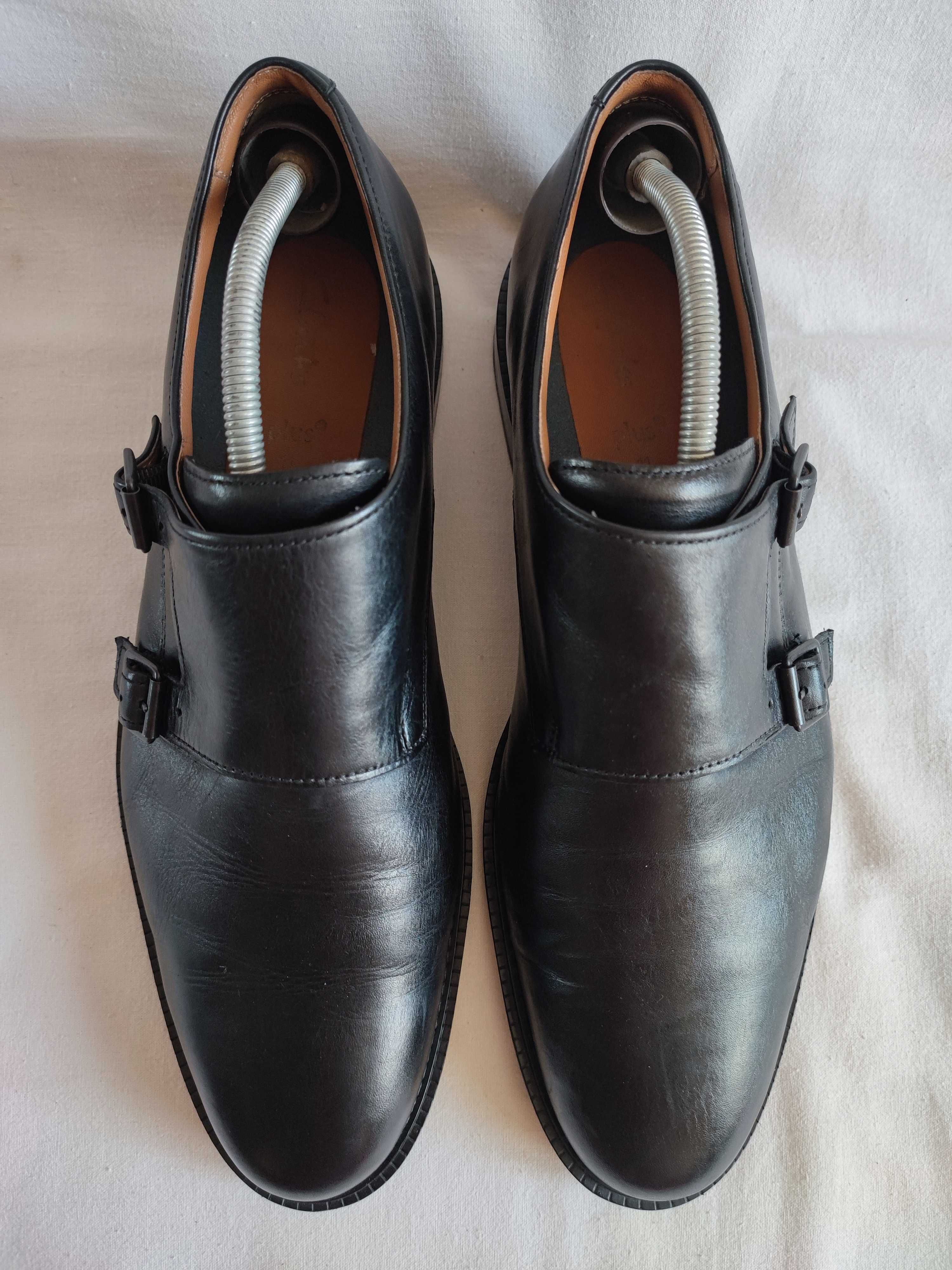Туфли кожаные мужские "Clarks" Размер 48 (32 см) Идеальные!