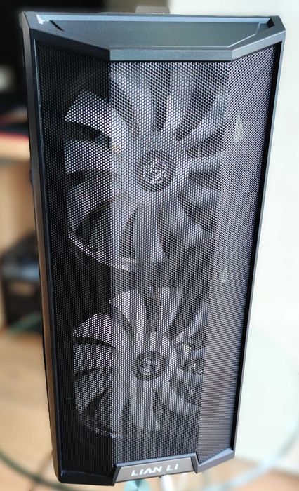 Комплект корпус ПК Lian Li + материнська плата MSI X570S + БЖ EVGA 750