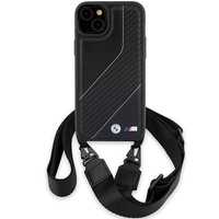 Pokrowiec BMW M Edition Carbon Stripe & Strap iPhone 15/14/13