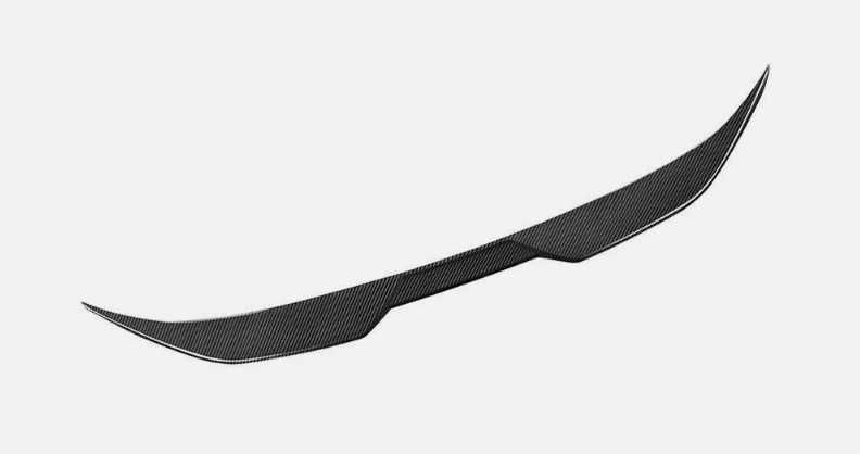 Spoiler Lotka Dokładka BMW G42 G87 CZARNY POŁYSK / CARBON