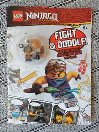 LEGO Ninjago Fight Doodle Creative Doodle Activity Book komiks figurka