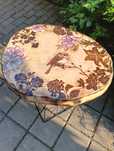 Stolik kawowy plaster drewna