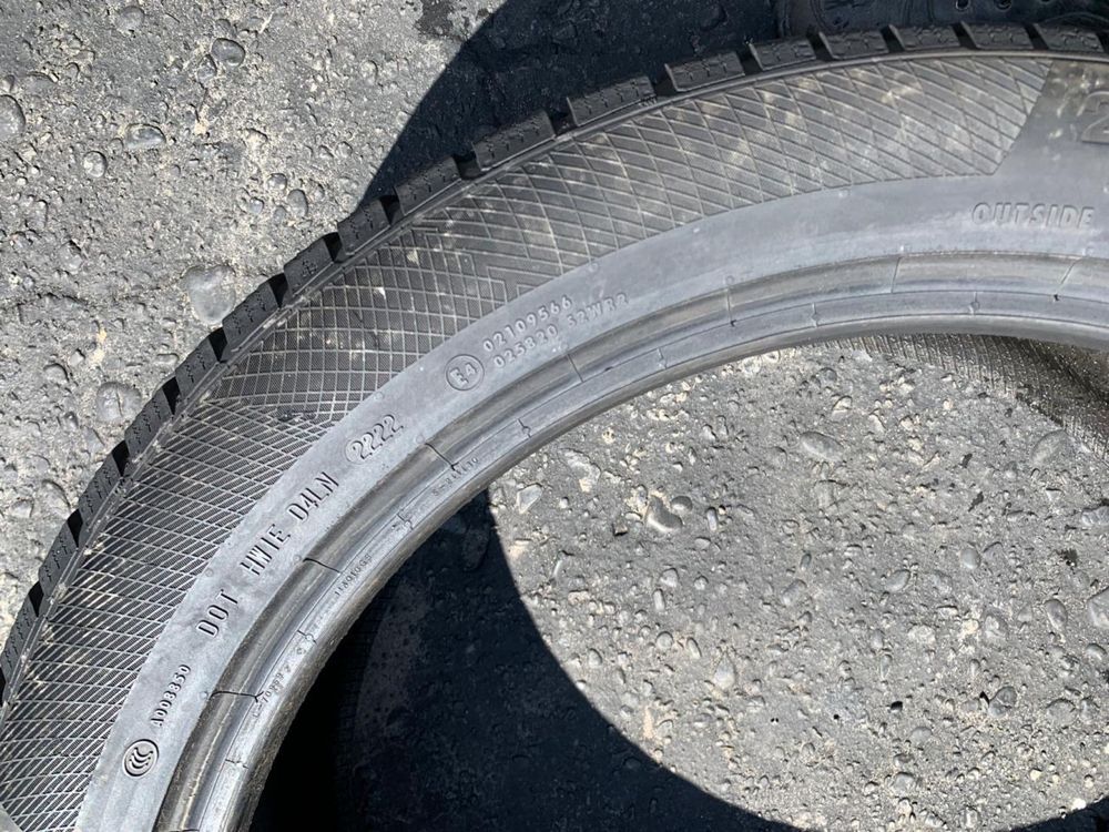 Шини 275/45 R22 пара Continental 6,5мм, 2022року