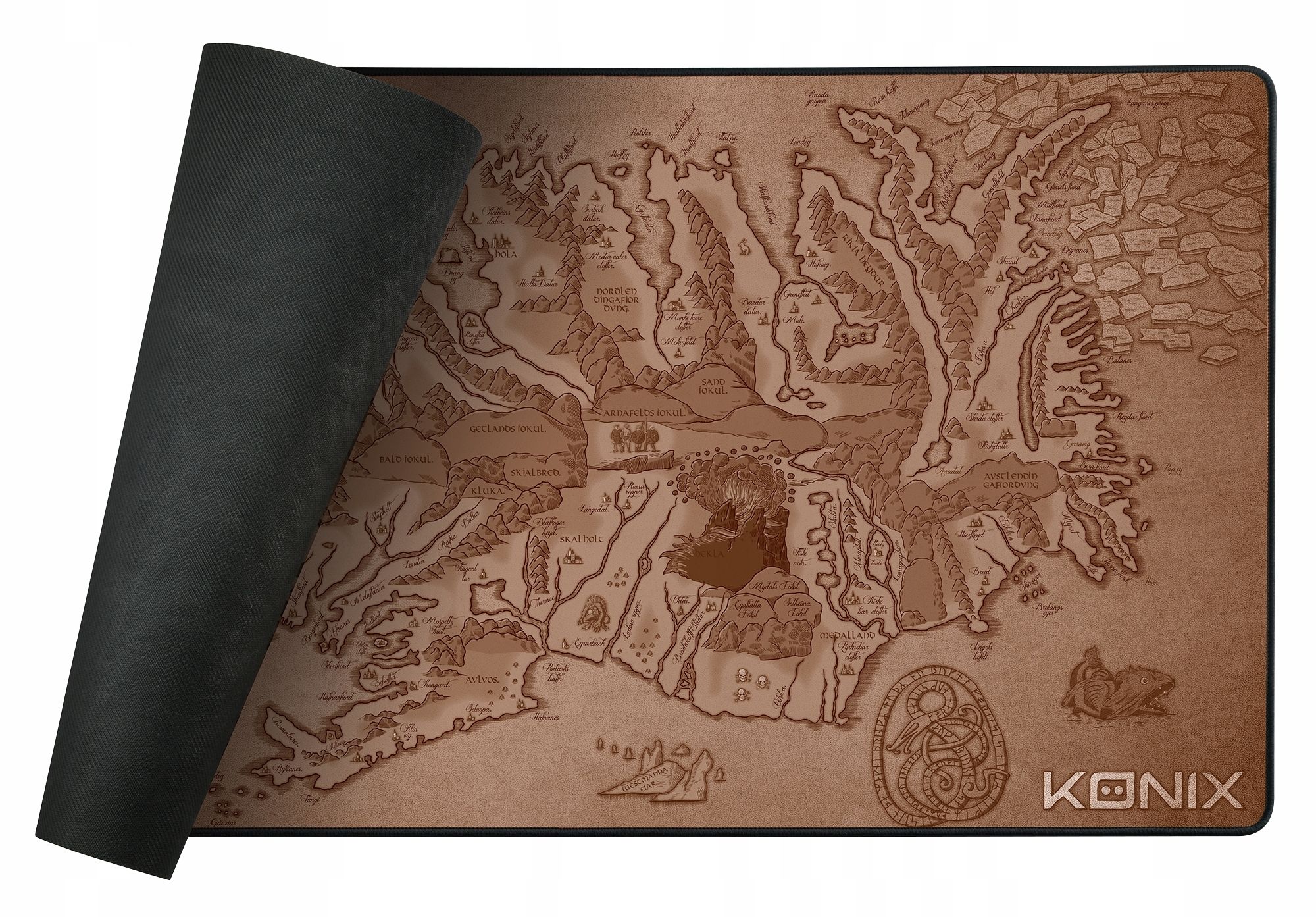 Podkładka Pod Mysz Klawiature Drakkar Viking 90X46 KX-XXL-MPD-PC-O