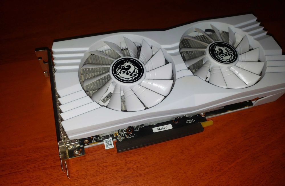 Нова відеокарта - RX580 - 8 GB - Monarch Dragon - Випуск 2025