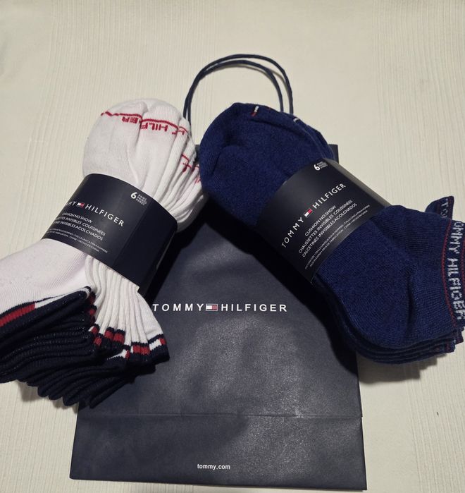 Tommy Hilfiger Meskie stópki 12 par roz.39-44