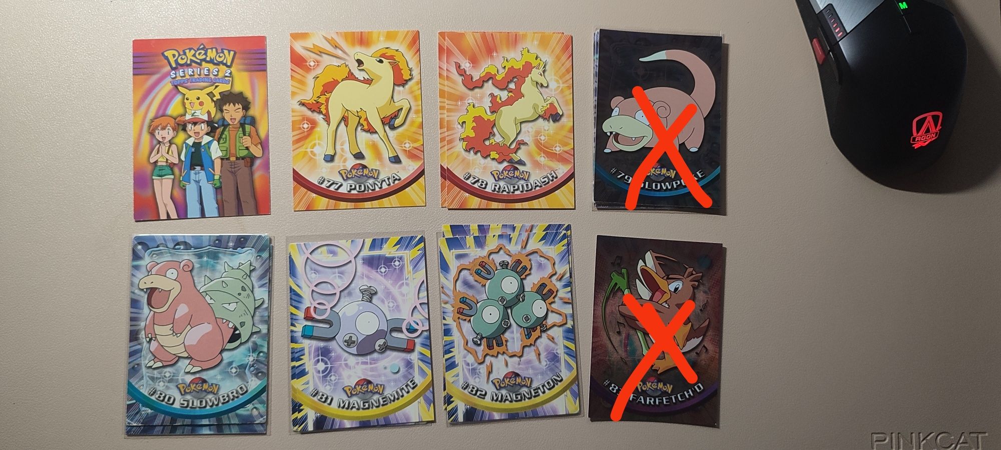 Old Pokémon TOPPs atualizado - liquidação