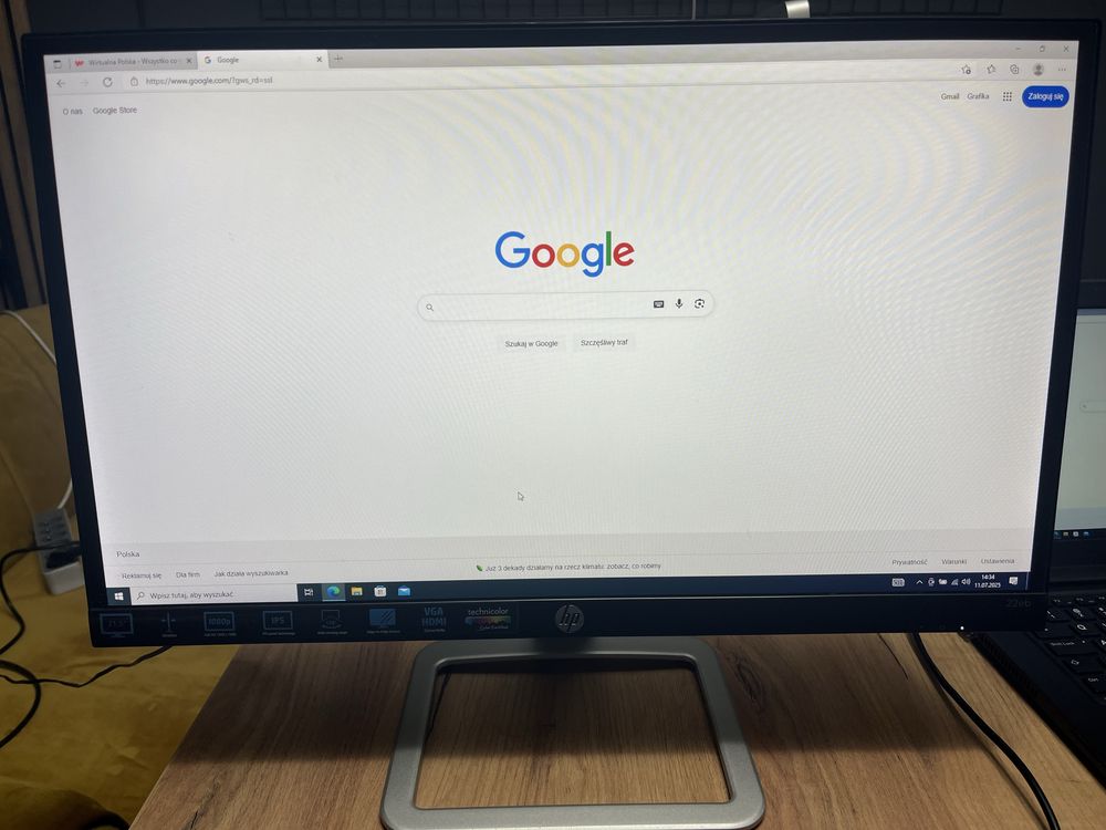 Monitor HP 22eb IPS 21.5” Full HD HDMI/VGA – idealny stan
