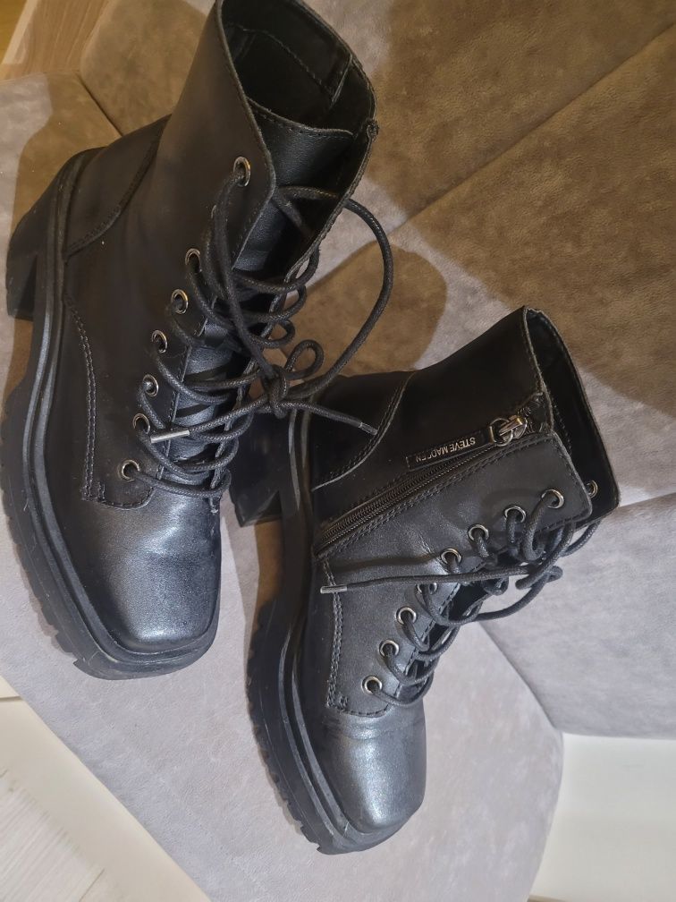 Skórzane buty Steve Madden rozmiar 36/ 37