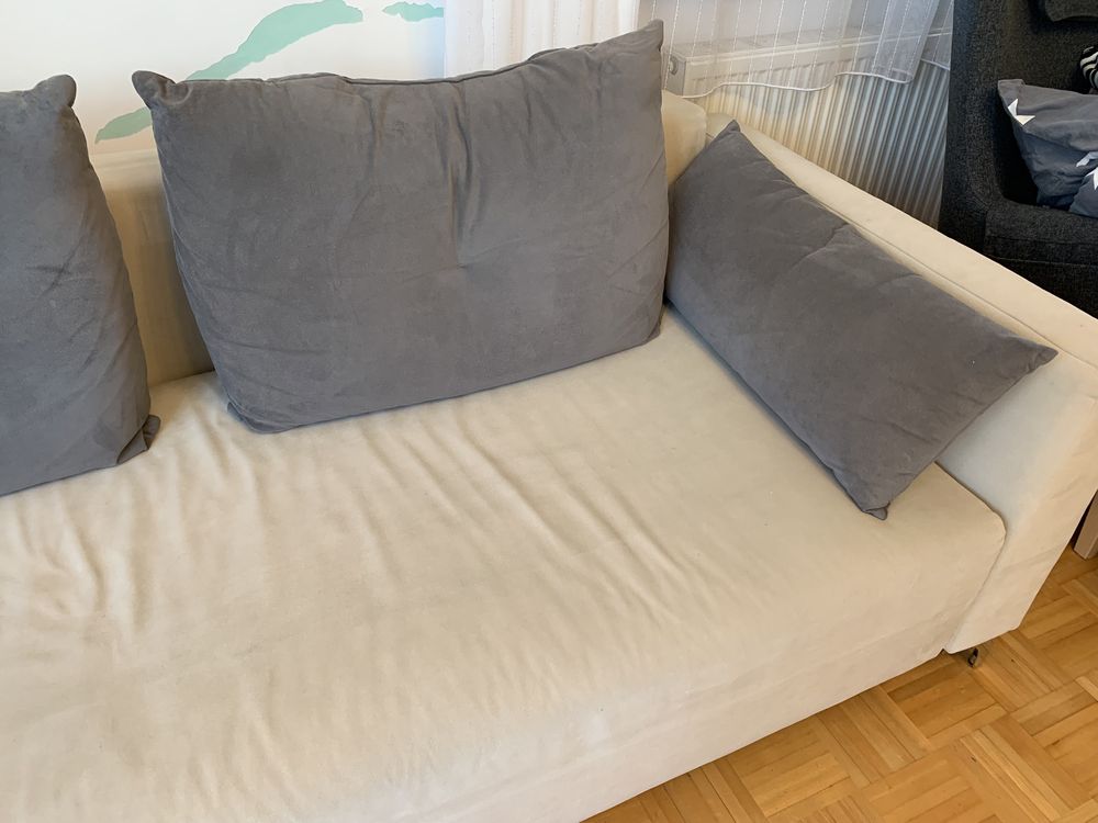 Sofa Lara II LUX 3DL firmy BRW - szara