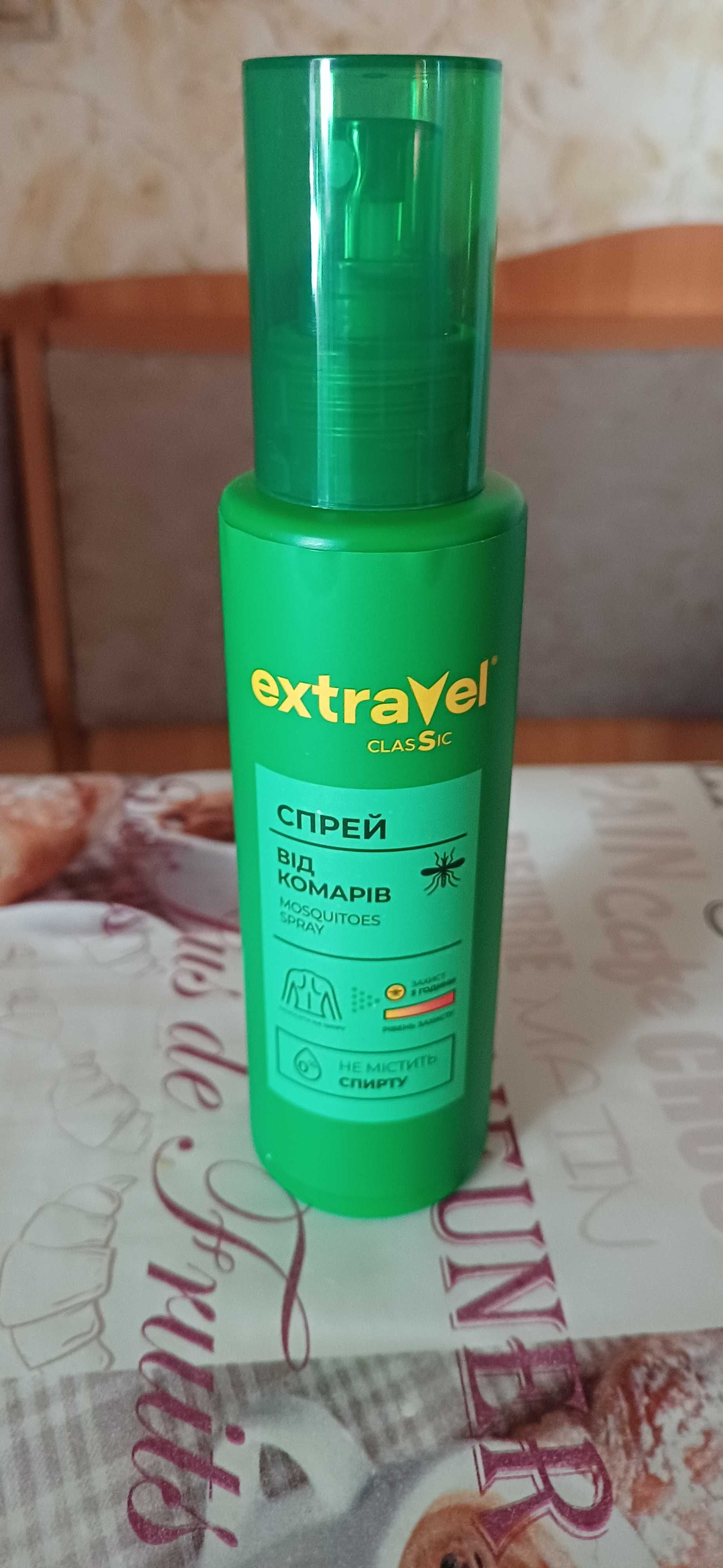 Спрей від комарів Extra Vel