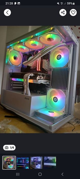 Pc gamer high-end rtx 3070ti ryzen 7 5800x 32gb ram 1tb nvme