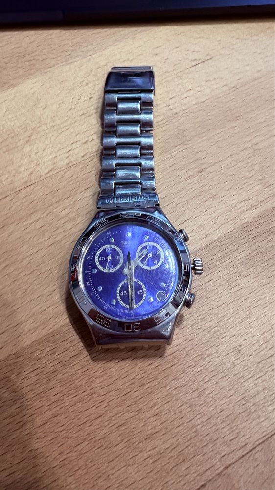 Годдиник Swatch Irony Chronograph без батарейки