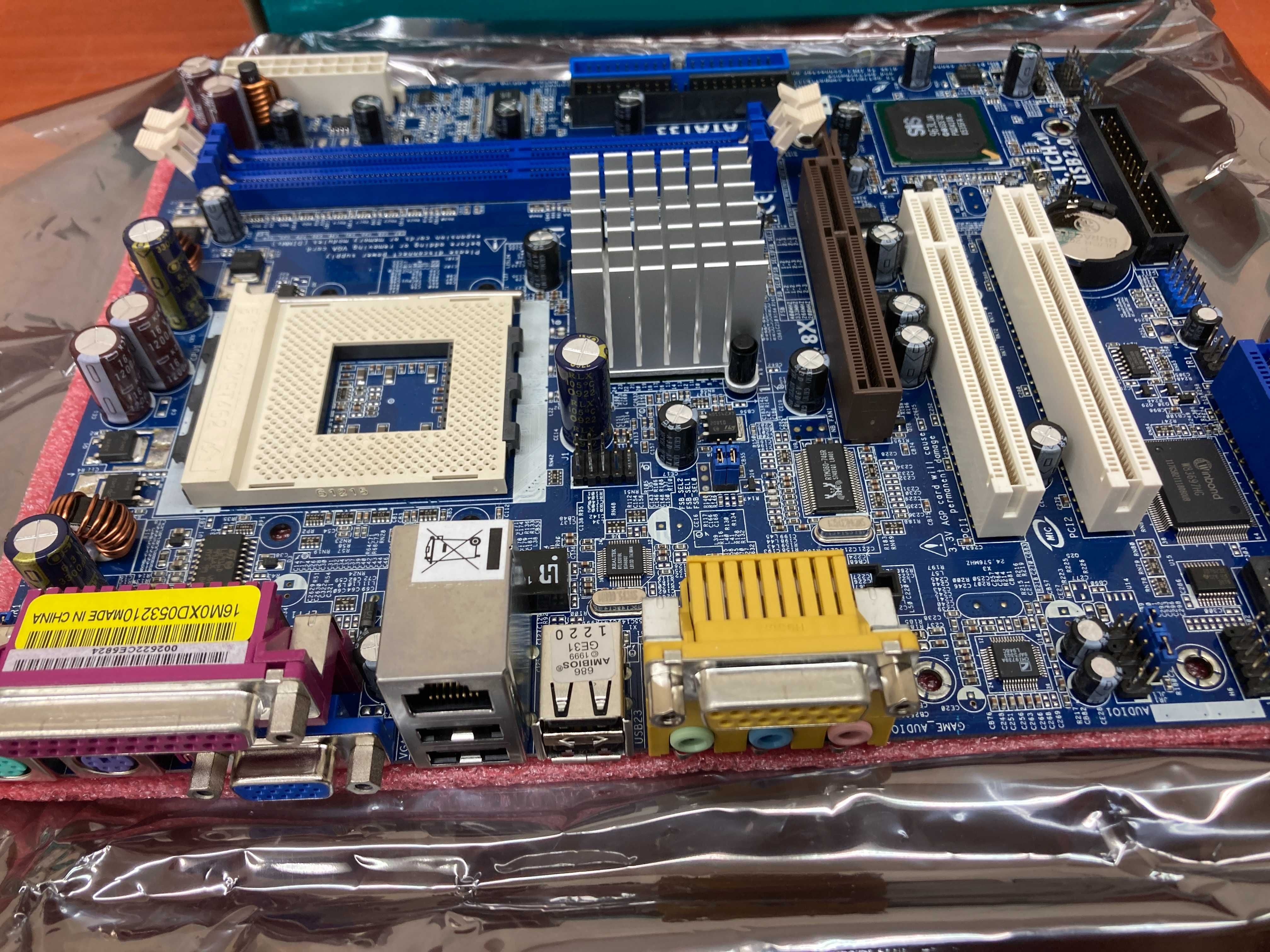 ASROCK K7S41GX REV.1.04 s.462 DDR PCI AGP AMR  BOX  Nowa !