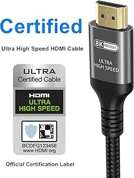 !!!АКЦІЯ!!!HDMI кабель Ubluker 8K Ultra High Speed 48Gbps 5 метрів