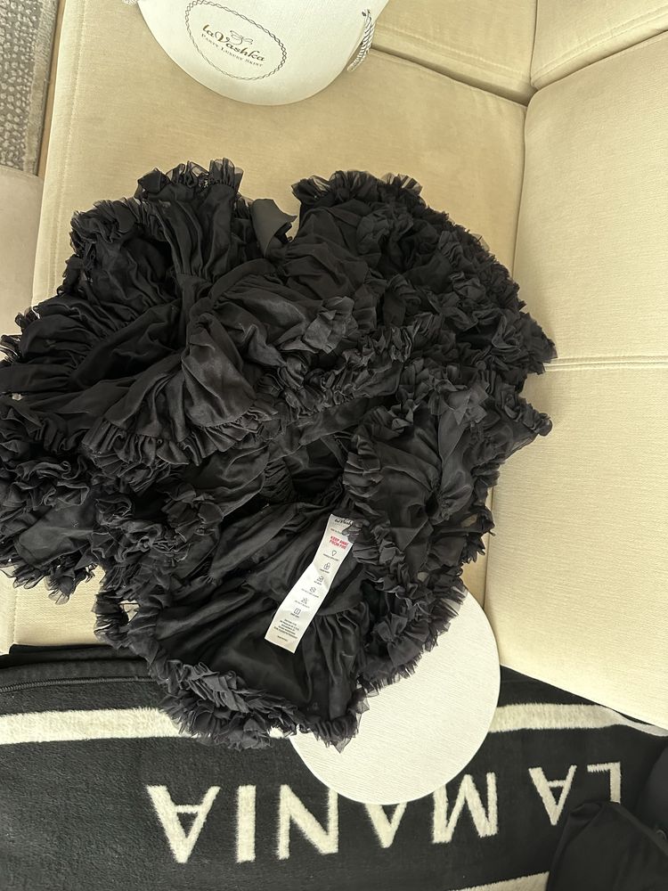 La Vashka pettiskirt spódniczka M 7-9 lat czarna