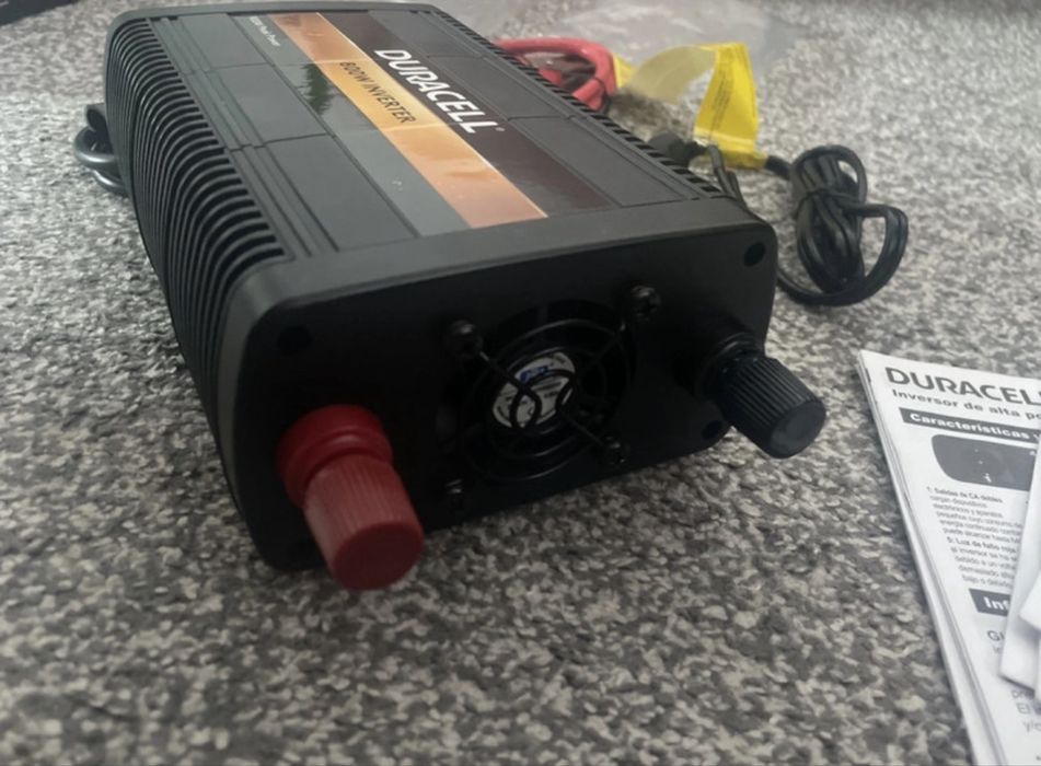 Nowy inwerter Duracell 800W - do auta, kampera, awaryjnego zasilania